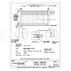 vinyl fence canada