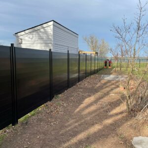 Horizontal Aluminum Privacy Fence Panels