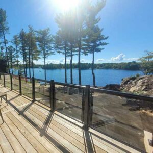 Aluminum Glass Railings