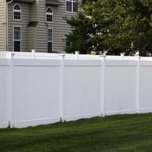 White Vinyl Fence Panels
